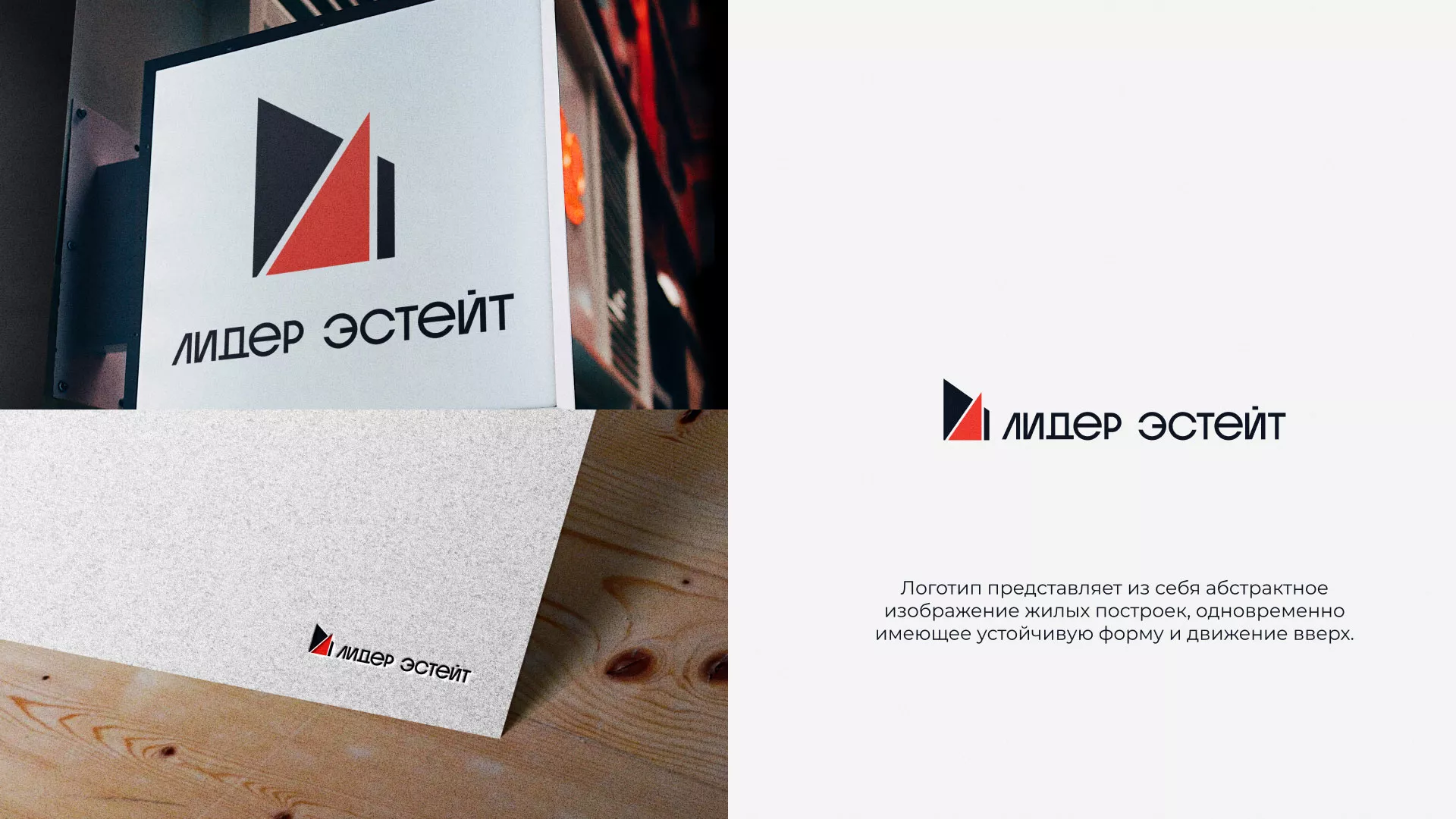 Сделали логотип для агентства недвижимости «Лидер Эстейт» в Сковородино